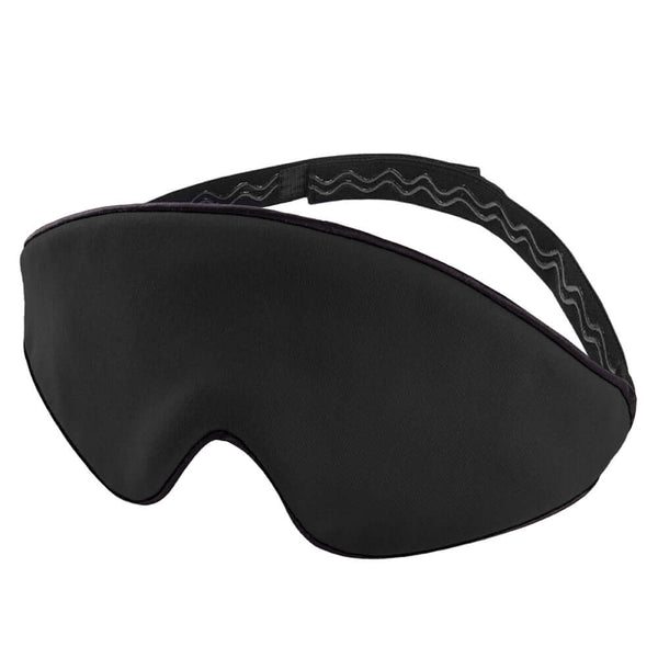Quietstore 3.0 non-slip strap cotton sleep mask designed for comfort, light blocking, and enhanced REM sleep.